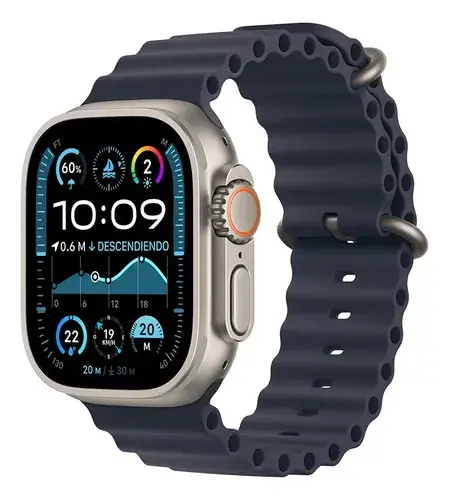 Apple Watch Ultra 3 — Natural Ti Ocean Band