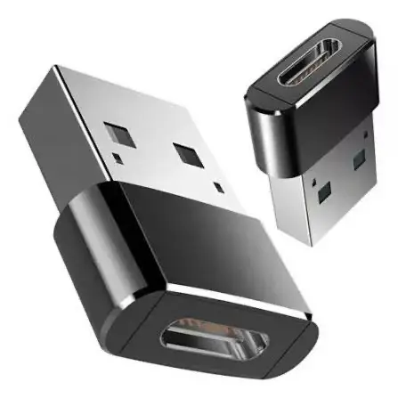 Adaptador OTG USB-C hembra a USB-A macho