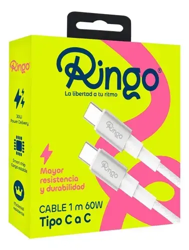 Cable USB-C a USB-C 60W Power — foto 1 de 2