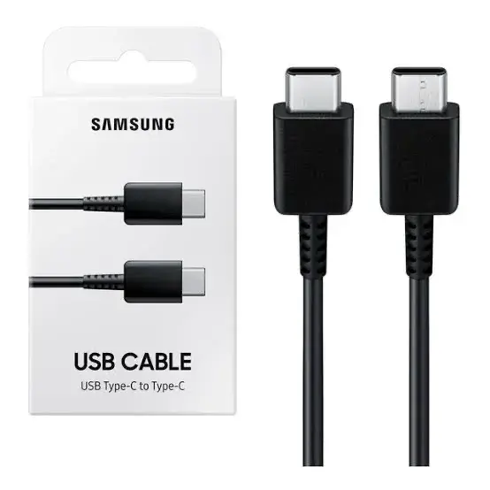 Cable USB-C a USB-C para Samsung (certificado)